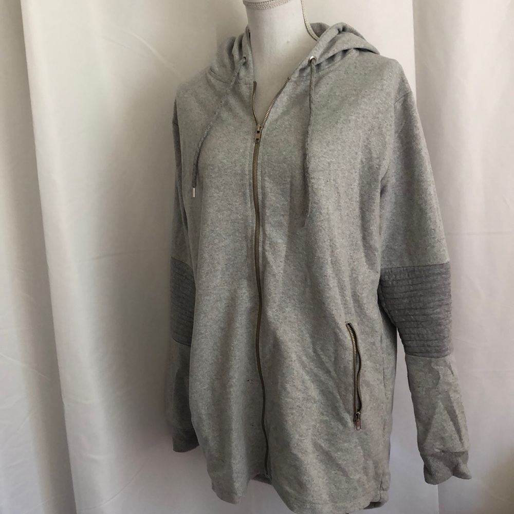 Boohoo zipper sweater
